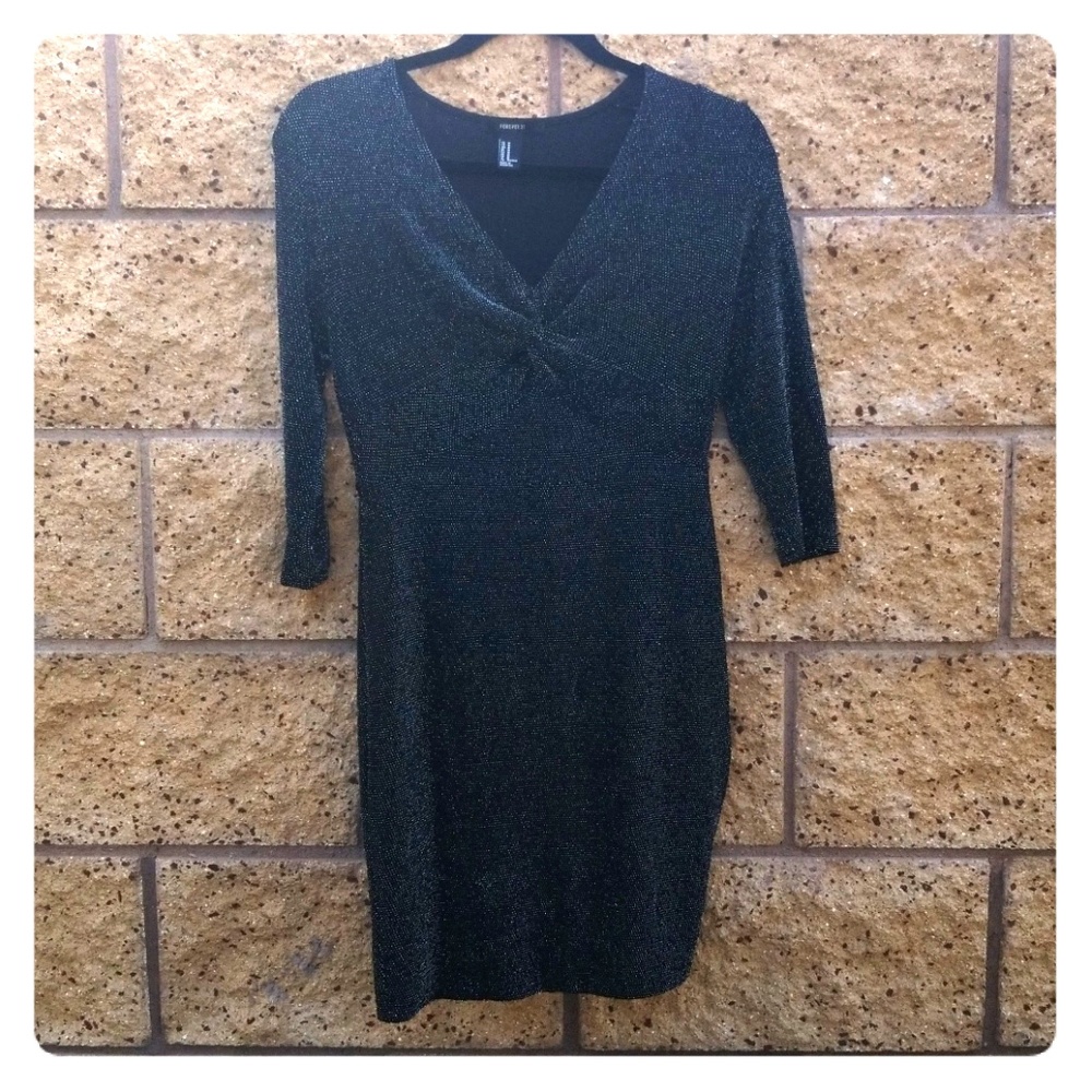 Black sparkly dress